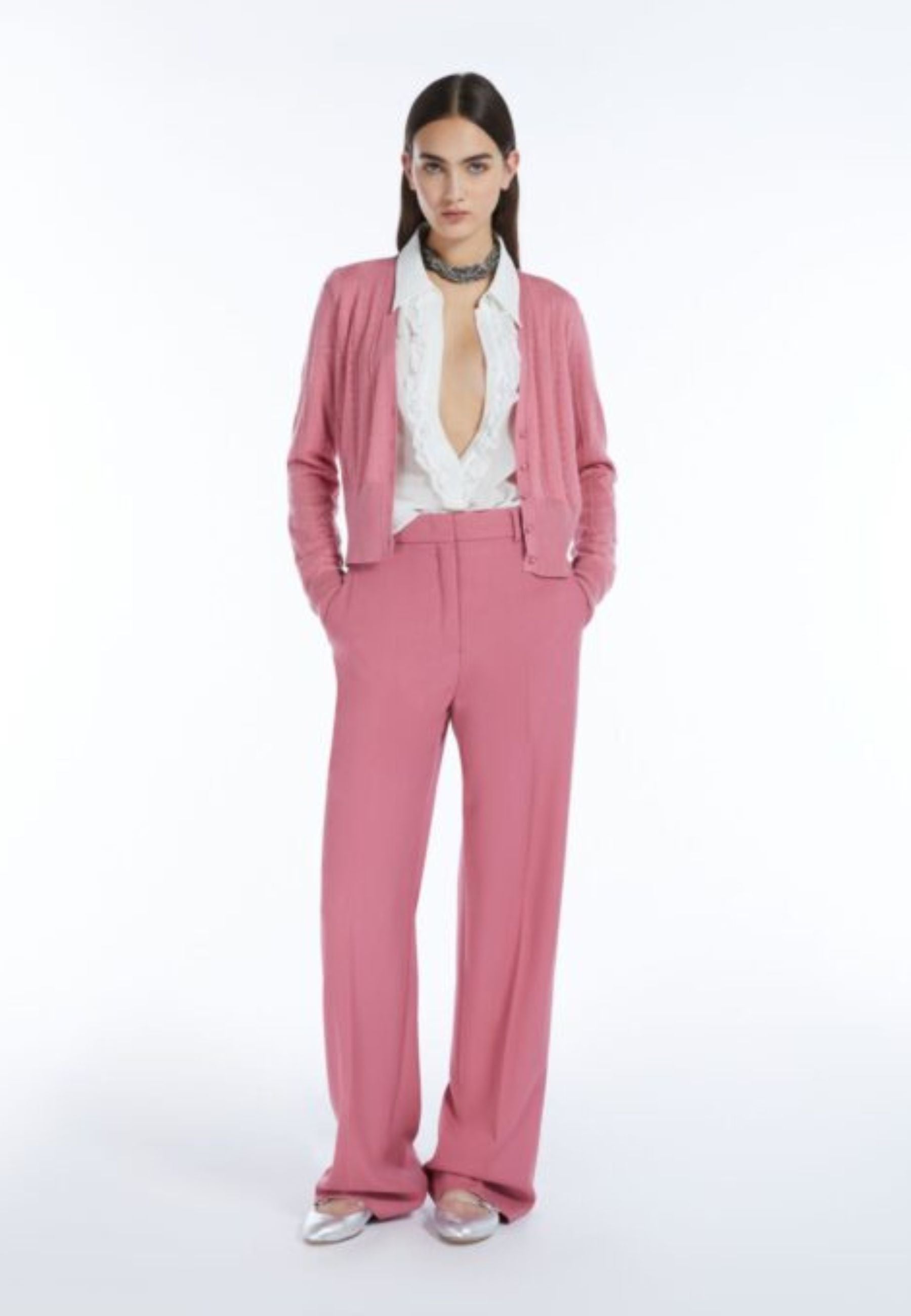 Pantalone Quasar in lana vergine 