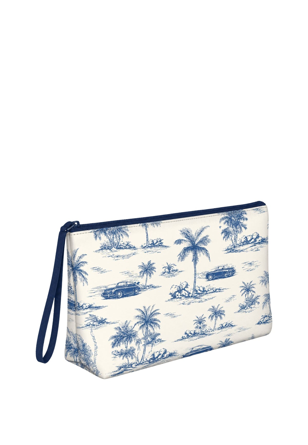Pochette Aline in scuba con stampa Toile de Jouy - Special Edition AI Rich by Rick 