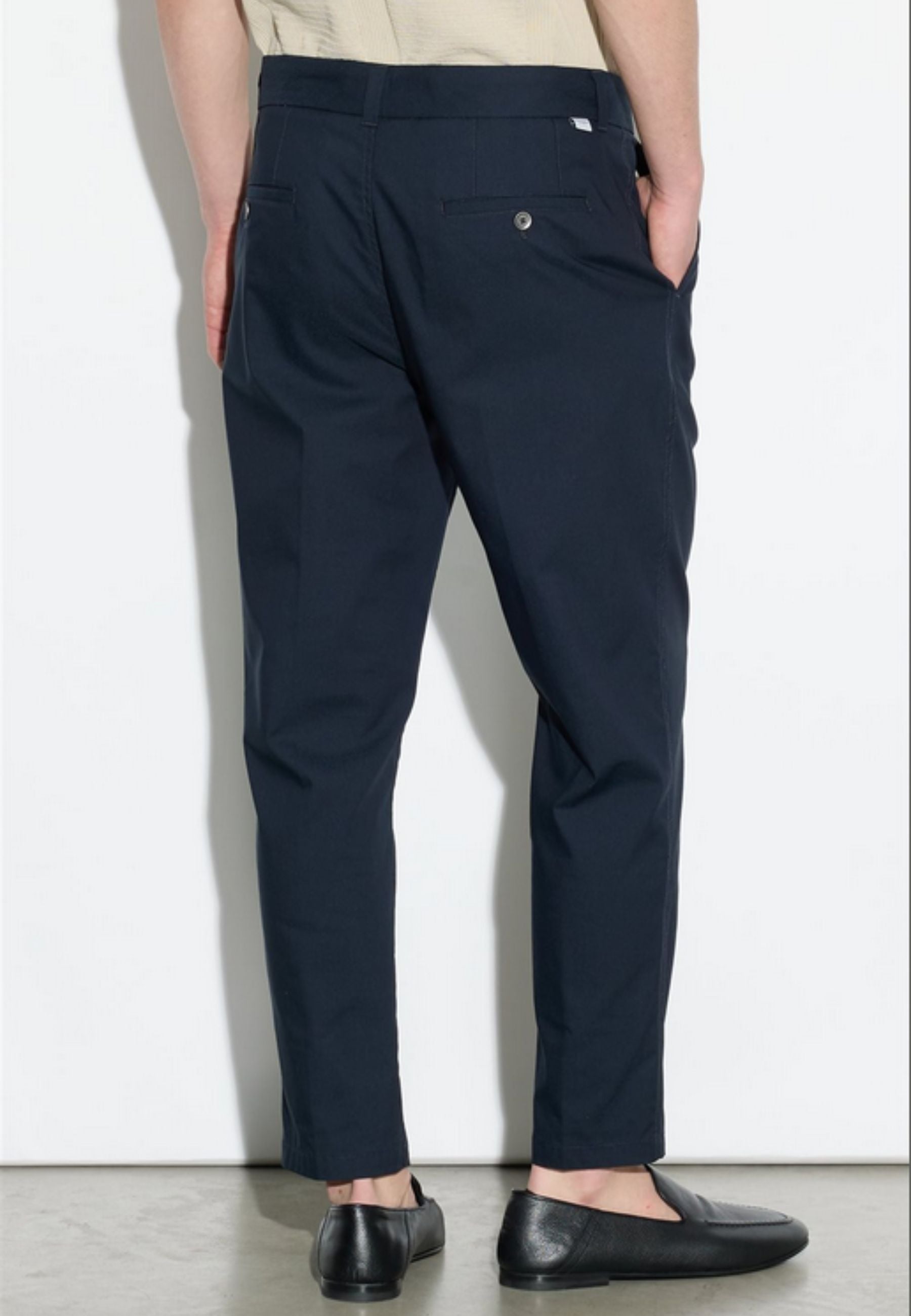 Paolo Pecora - Pantalone uomo in cotone stretch 