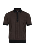 Paolo Pecora Polo in maglia microtraforata