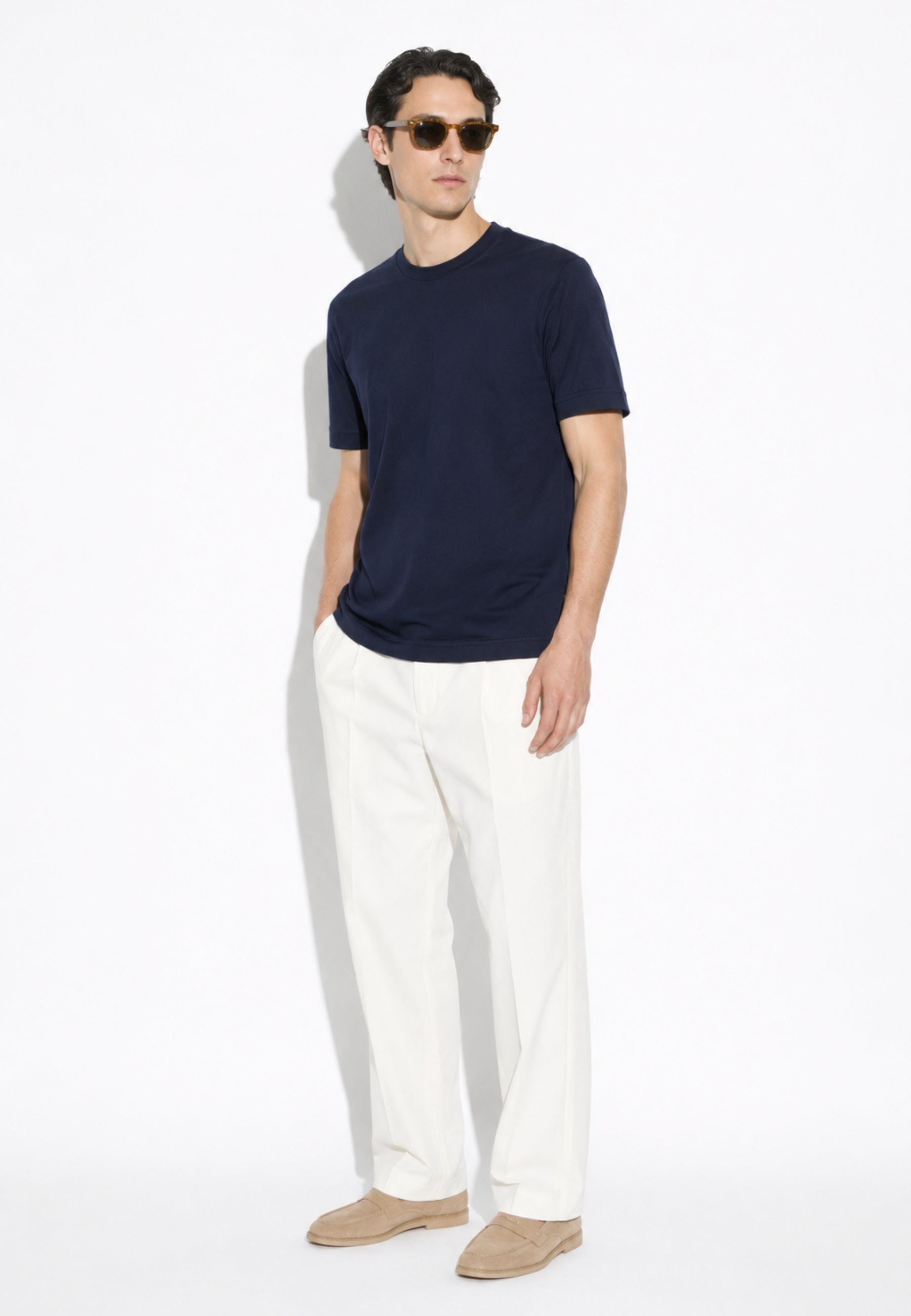 Paolo Pecora T-shirt in cotone girocollo 