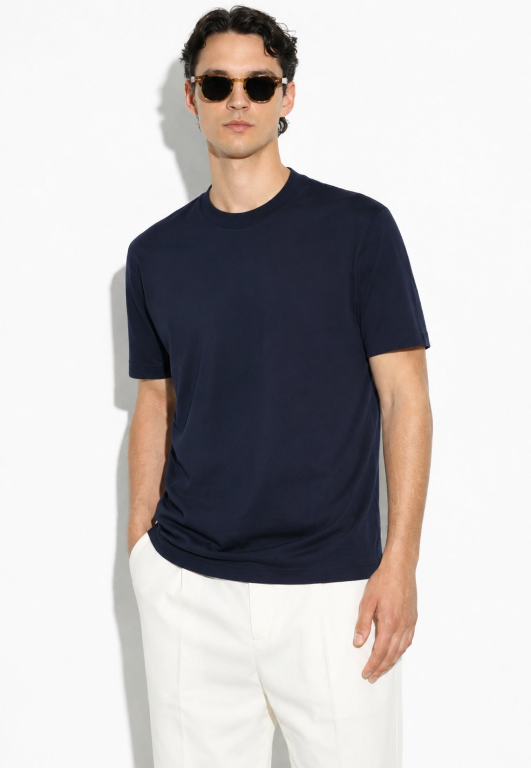 Paolo Pecora T-shirt in cotone girocollo 