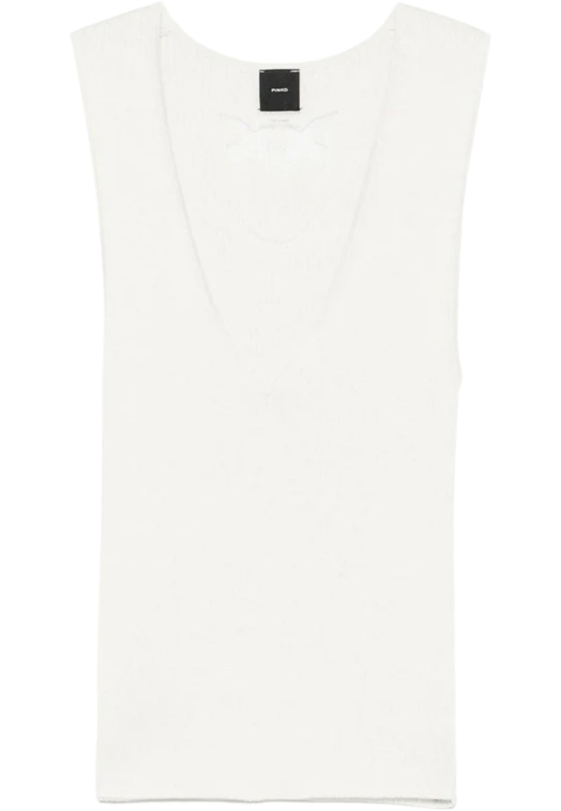 Top Agner con scollo a V 