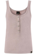 Chimera Tank Top effetto metallizzato