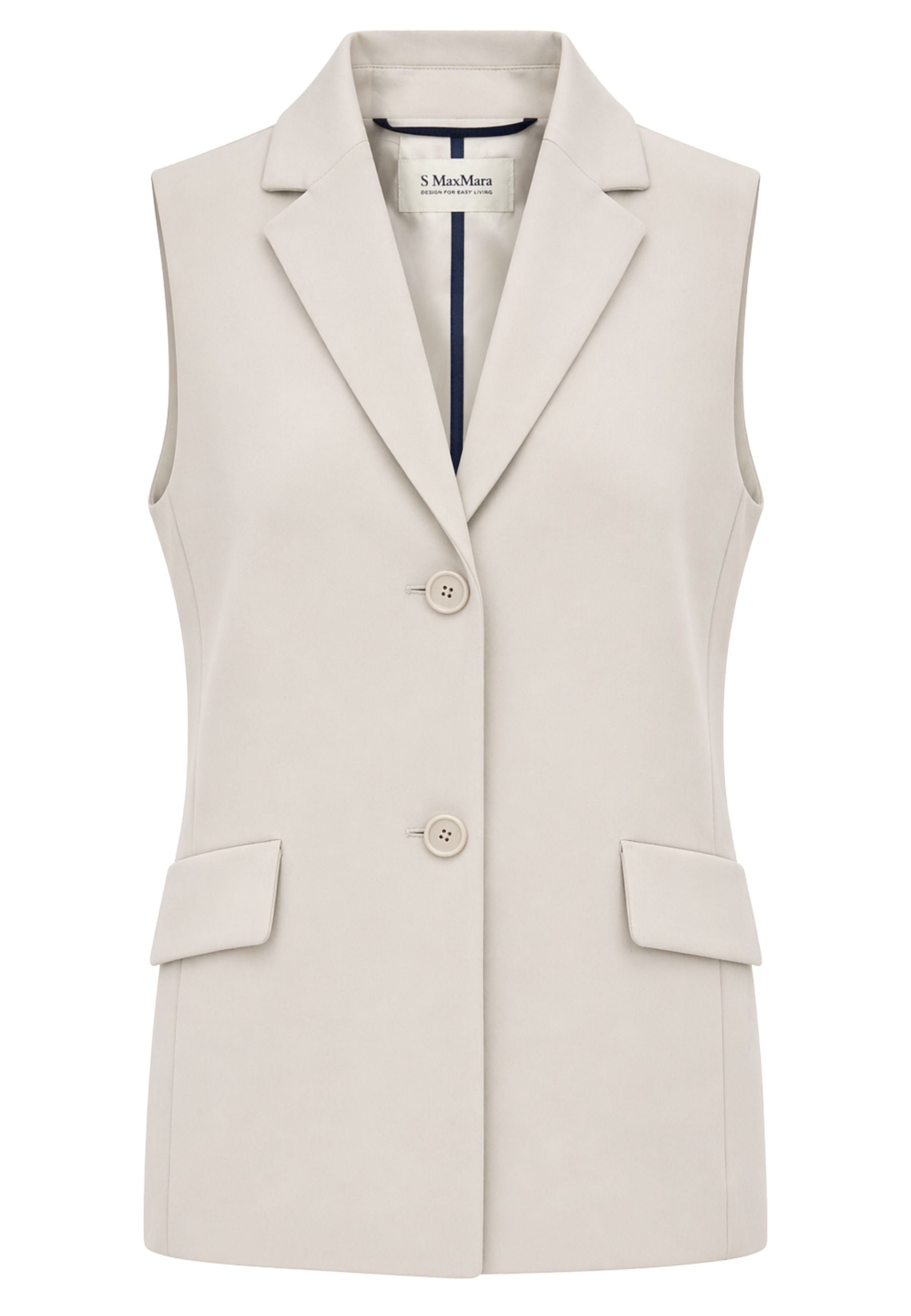 Gilet 'S Max Mara modello Mira in cady 