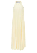 Sportmax - Abito lungo Verdier in jersey plissé