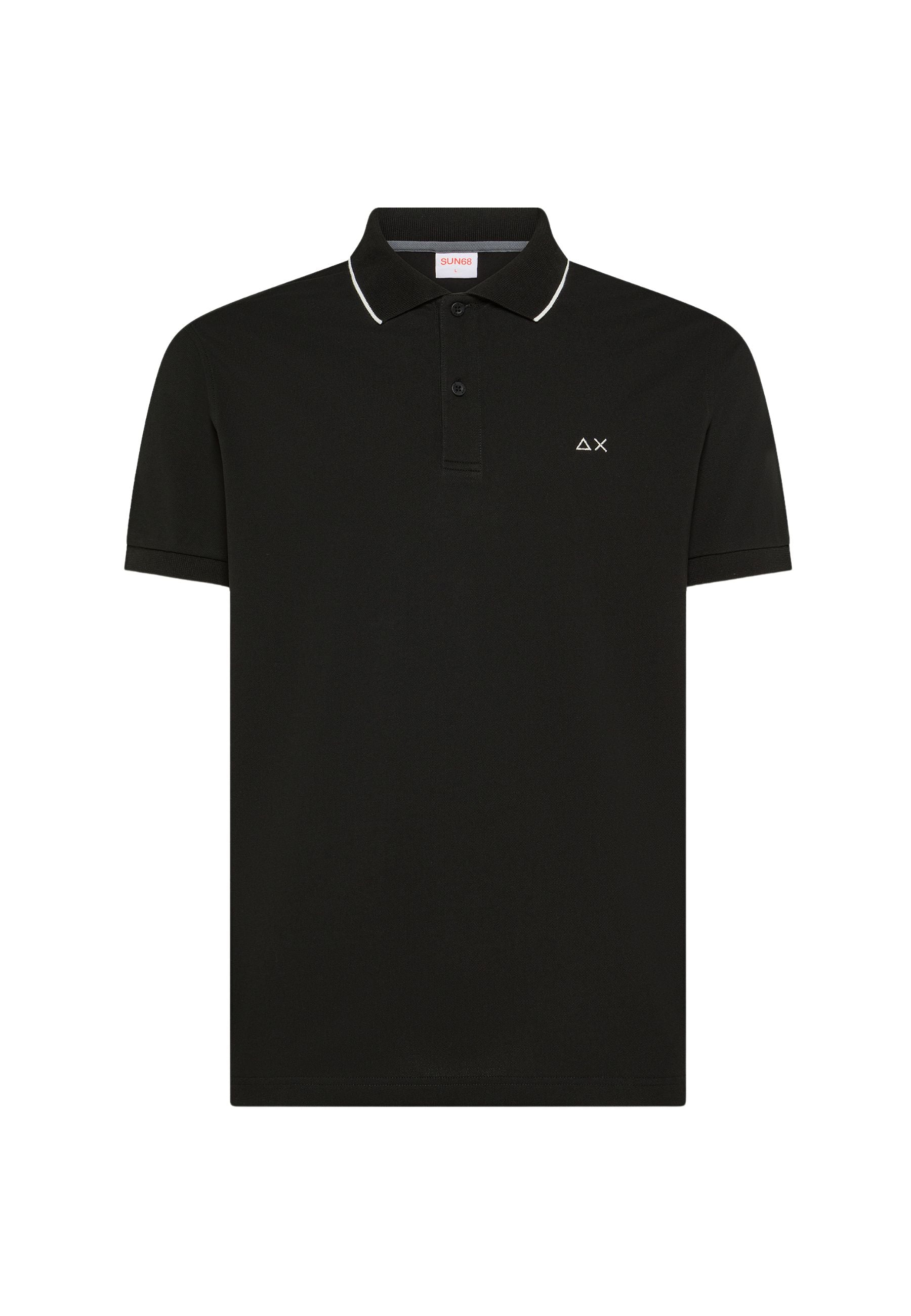 Polo SUN68 in cotone stretch 