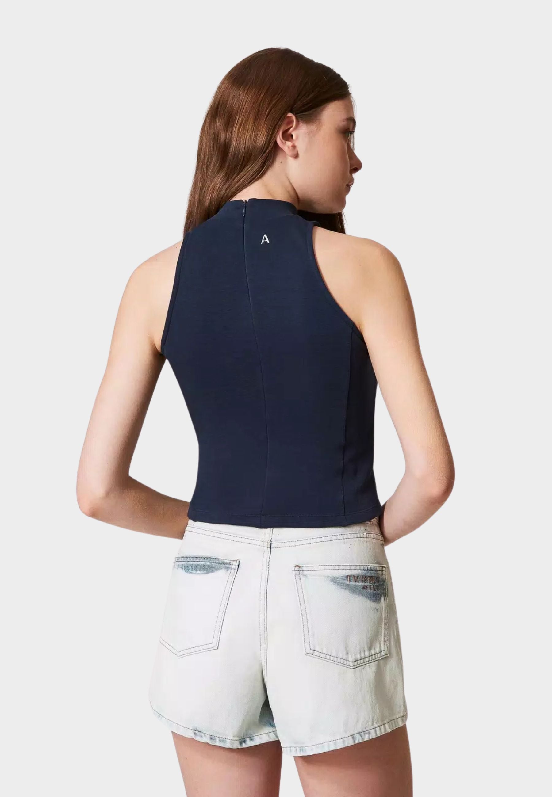Shorts in jeans super bleach 