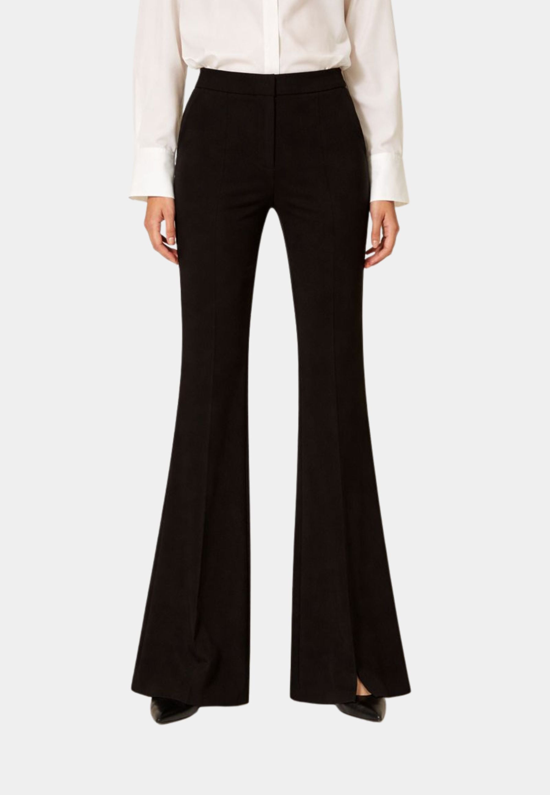Pantaloni flare con logo - Actitude 