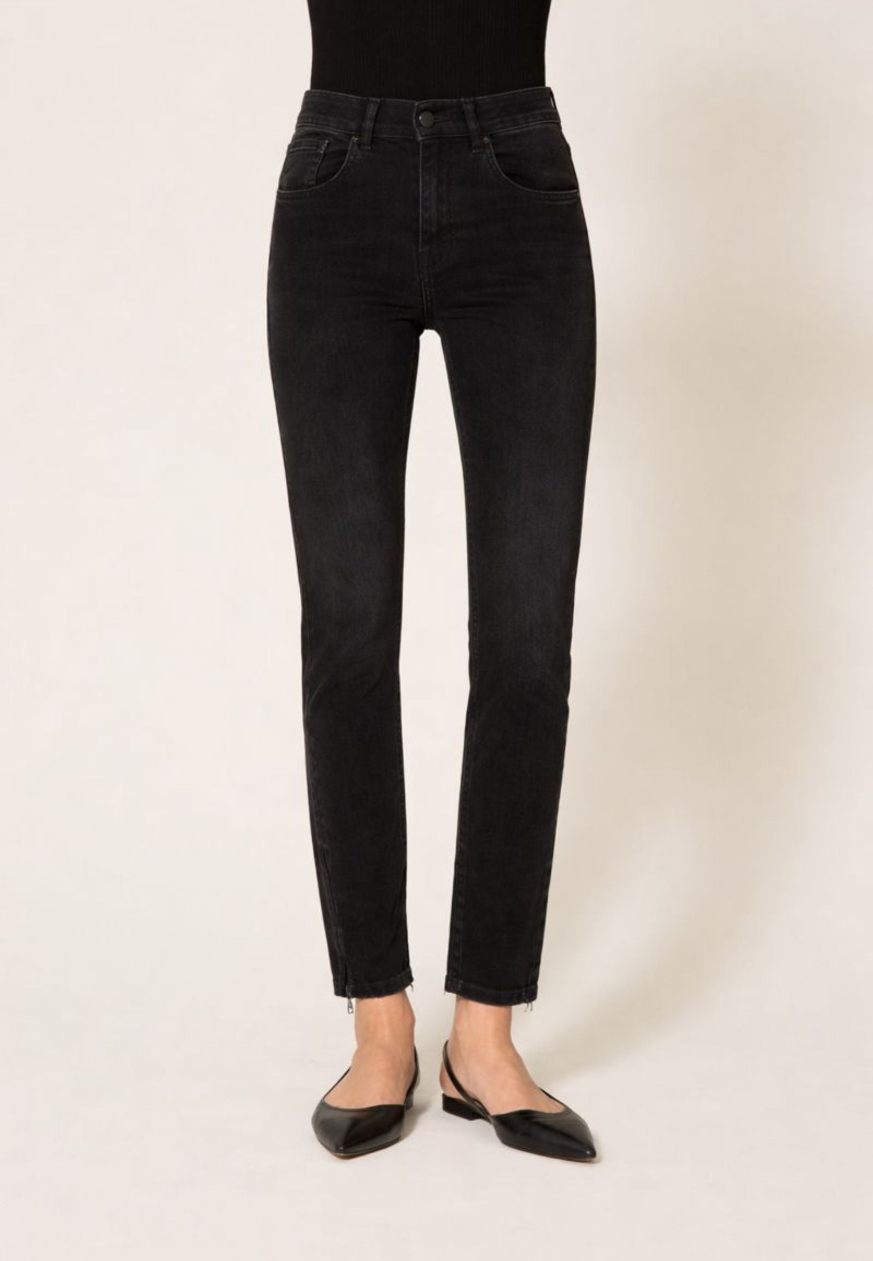 Jeans skinny con zip Actitude 