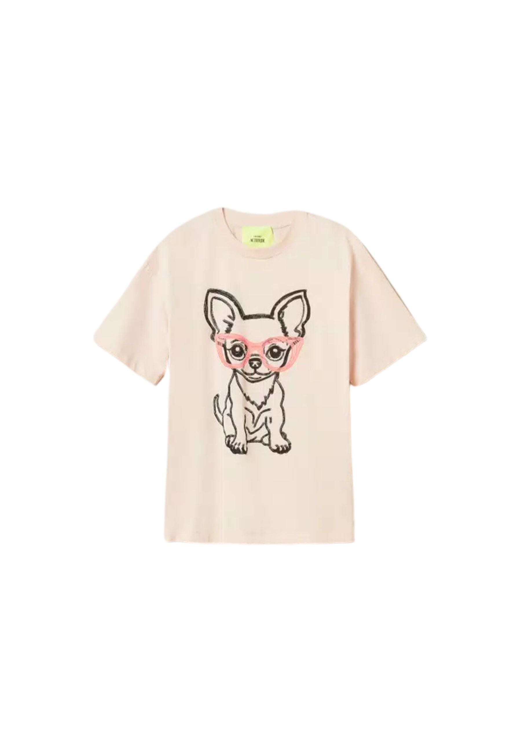 T-shirt oversize con stampa e ricamo - Actitude by Twinset 
