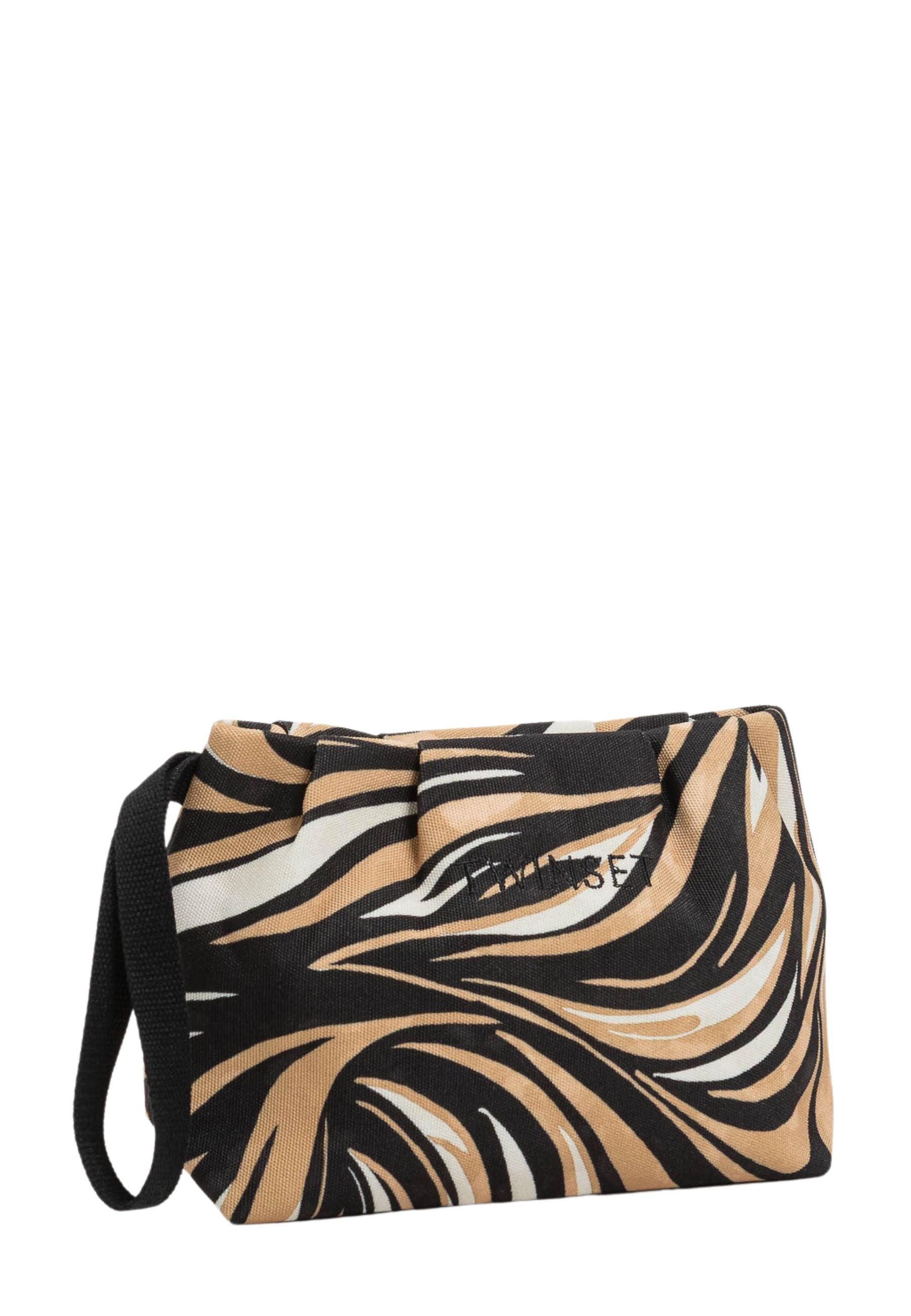 Pochette Twinset con stampa grafica 