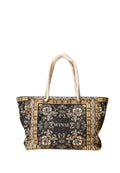 Einkaufstasche aus Canvas mit Foulard-Druck