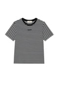 Twinset striped T-shirt with embroidered logo