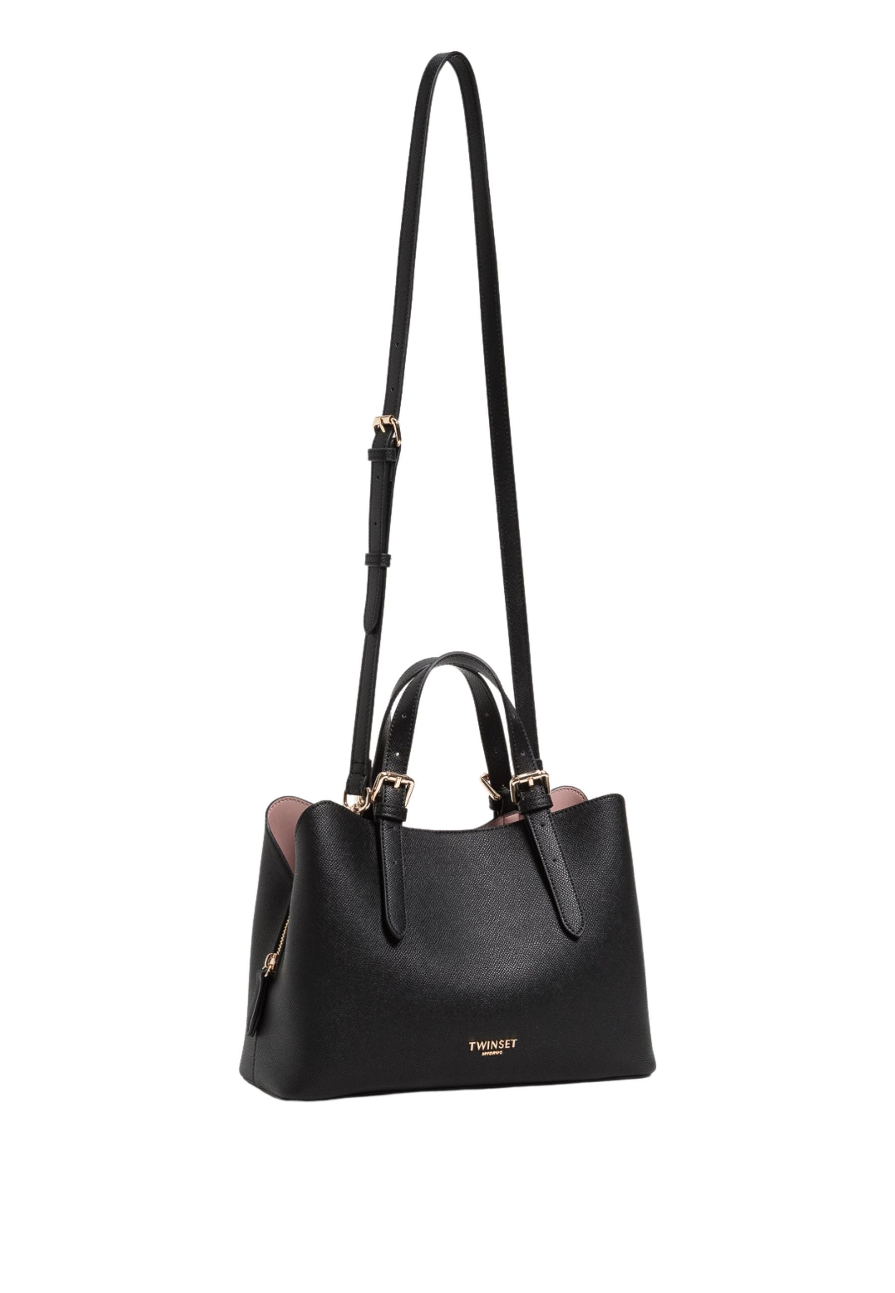 Borsa piccola Tote Effetto Pelle Martellata 