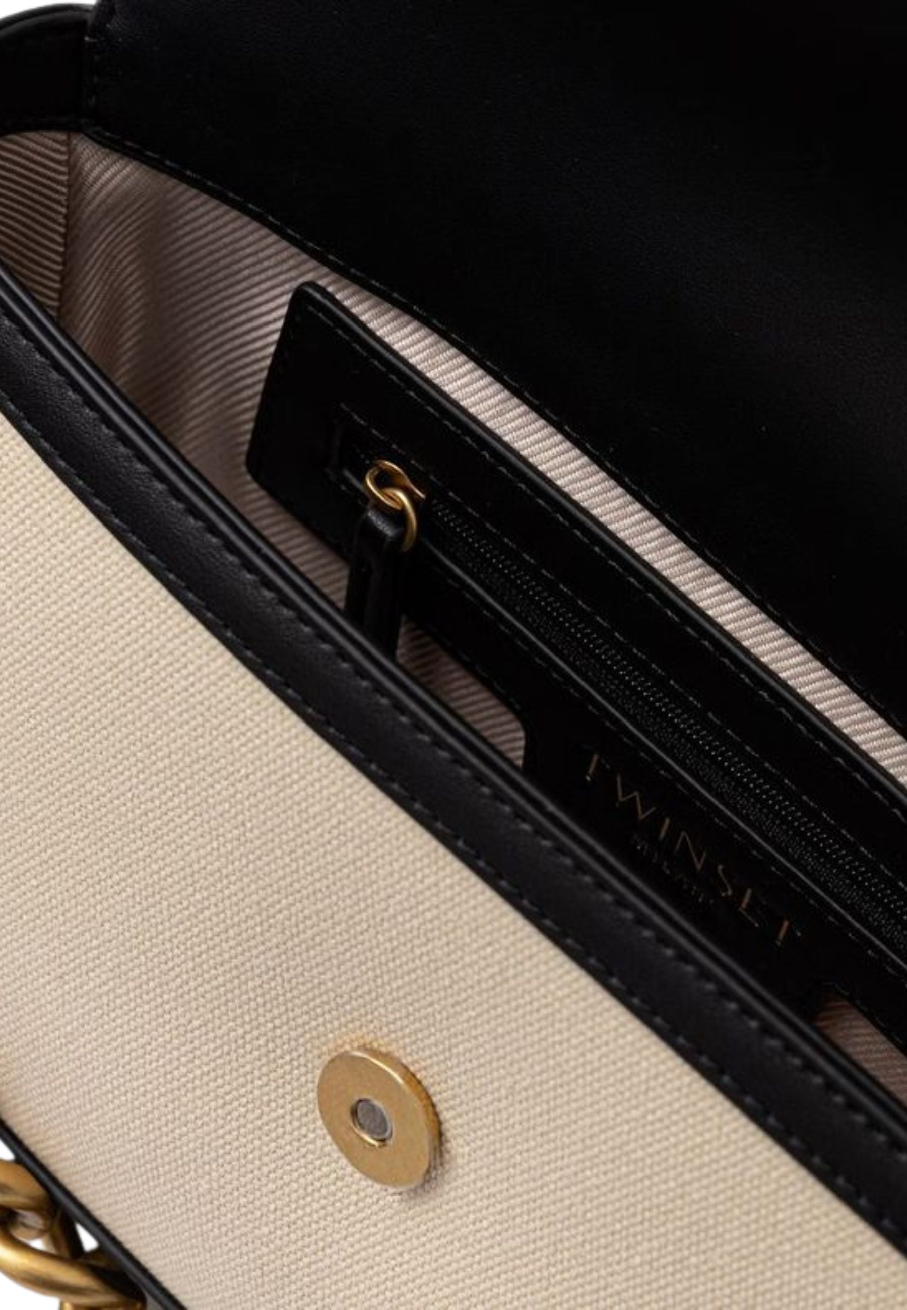 Borsa a Tracolla in Canvas con Catena 
