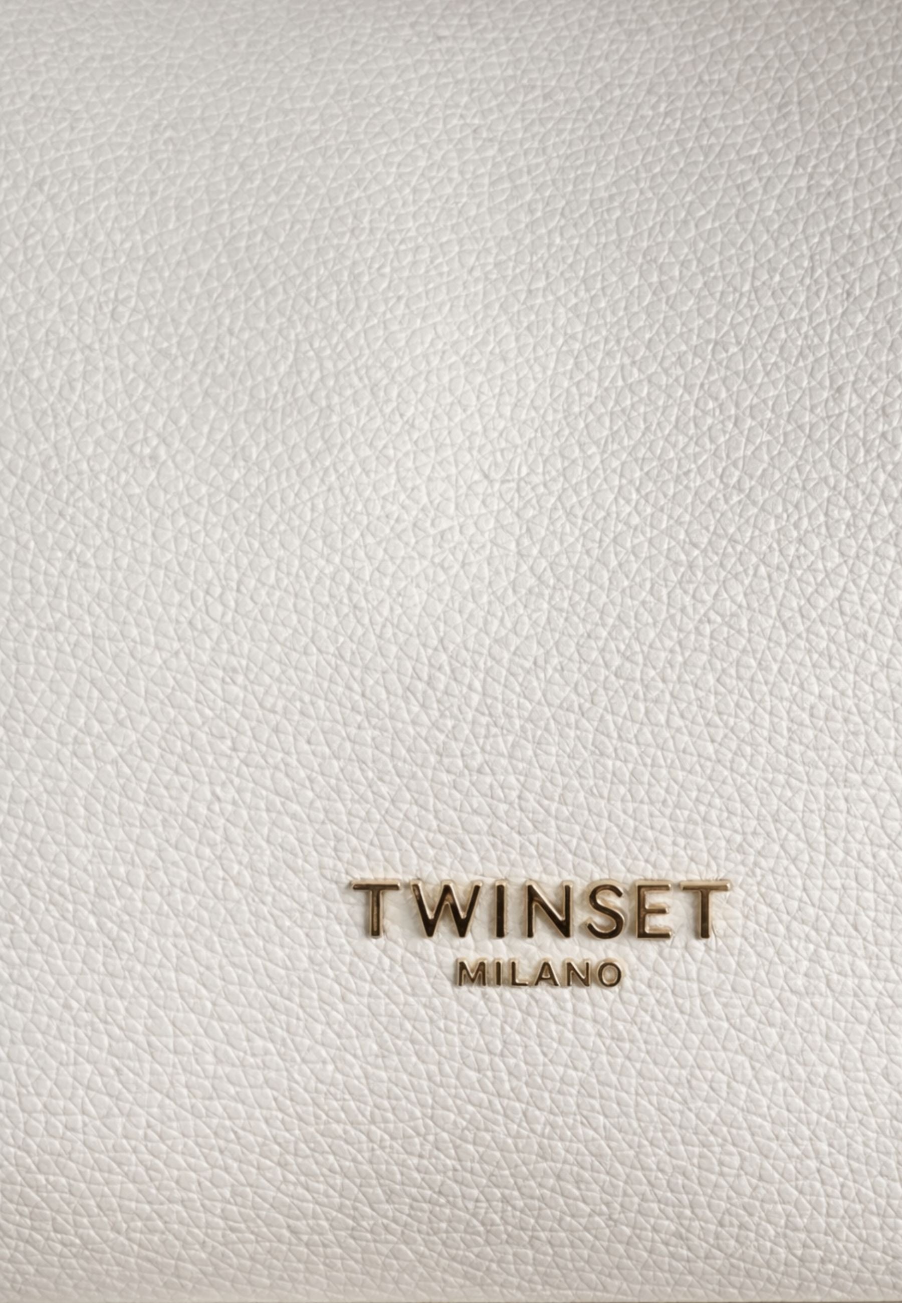 Borsa Tote Grande in Eco-pelle con Logo 
