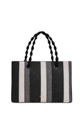 Borsa Tote a righe