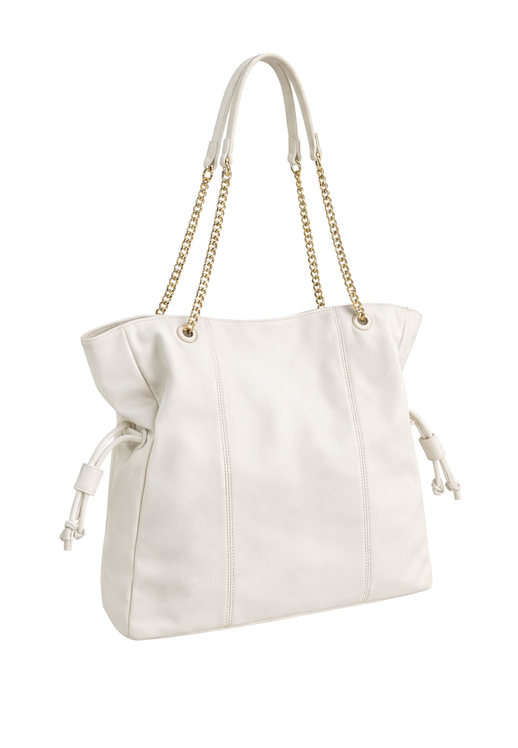 Borsa a spalla con catena e charm 