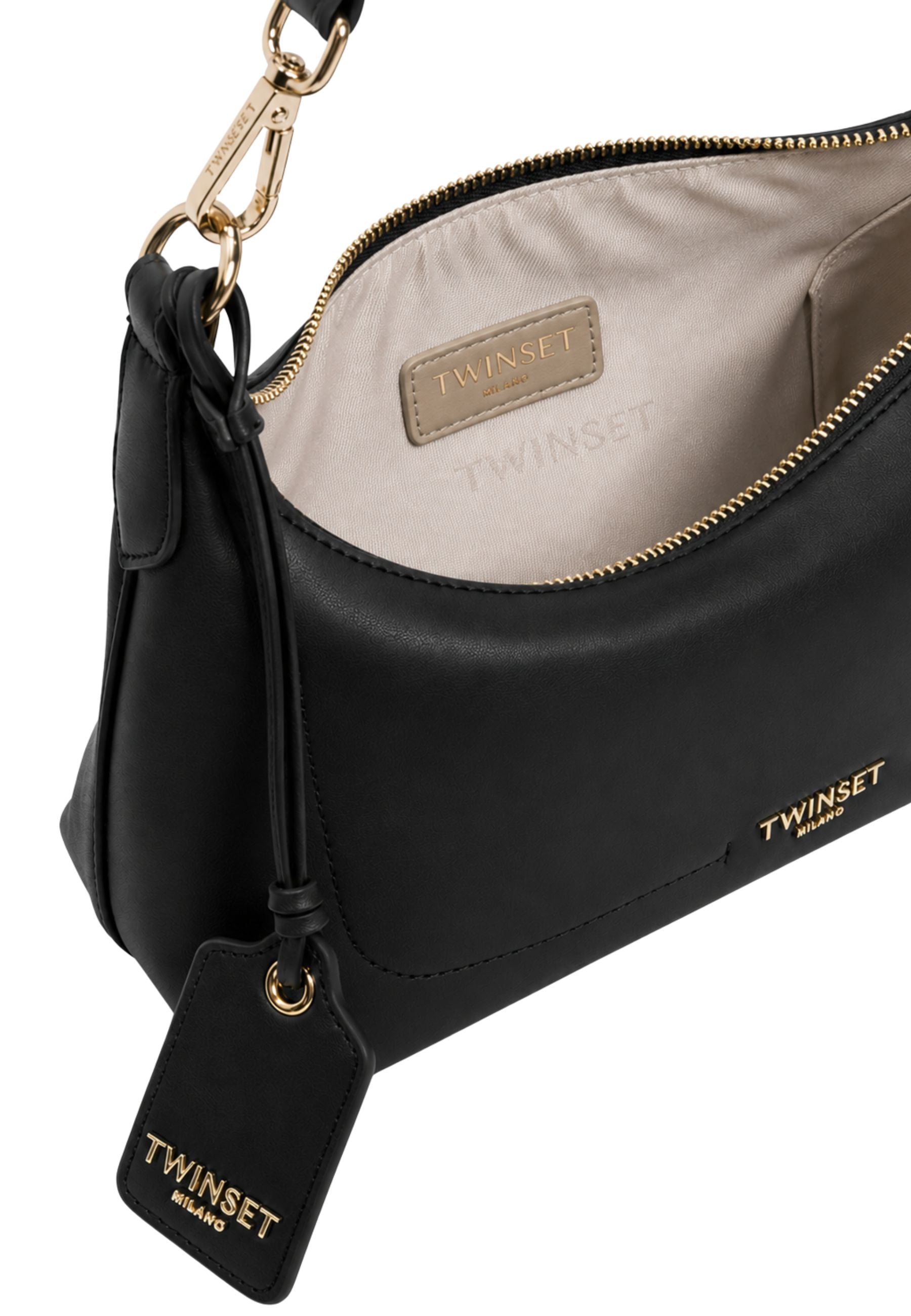 Borsa a Spalla con Doppia Tracolla 