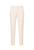 Zigarettenhose mit Bügelfalte