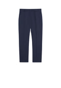 Weekend Max Mara - Pantalones rectos en algodón elástico