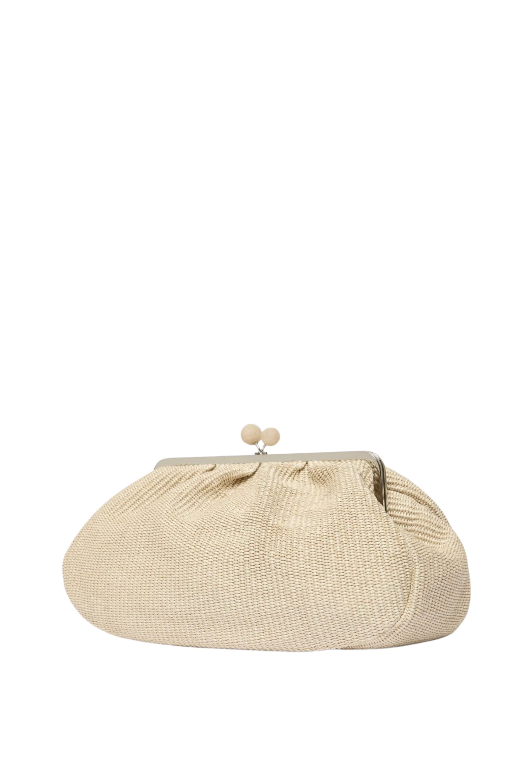 Weekend Max Mara Pasticcino Bag Large Effetto Rafia 