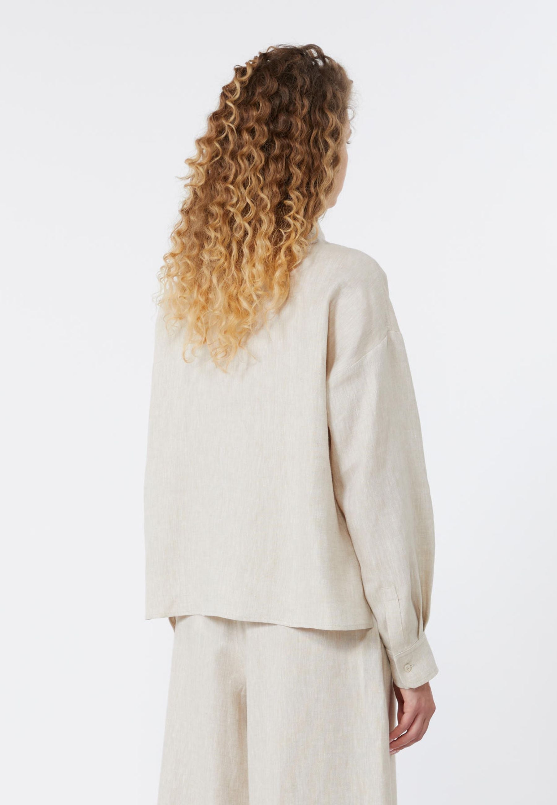 Max Mara - Giacca crop in lino 