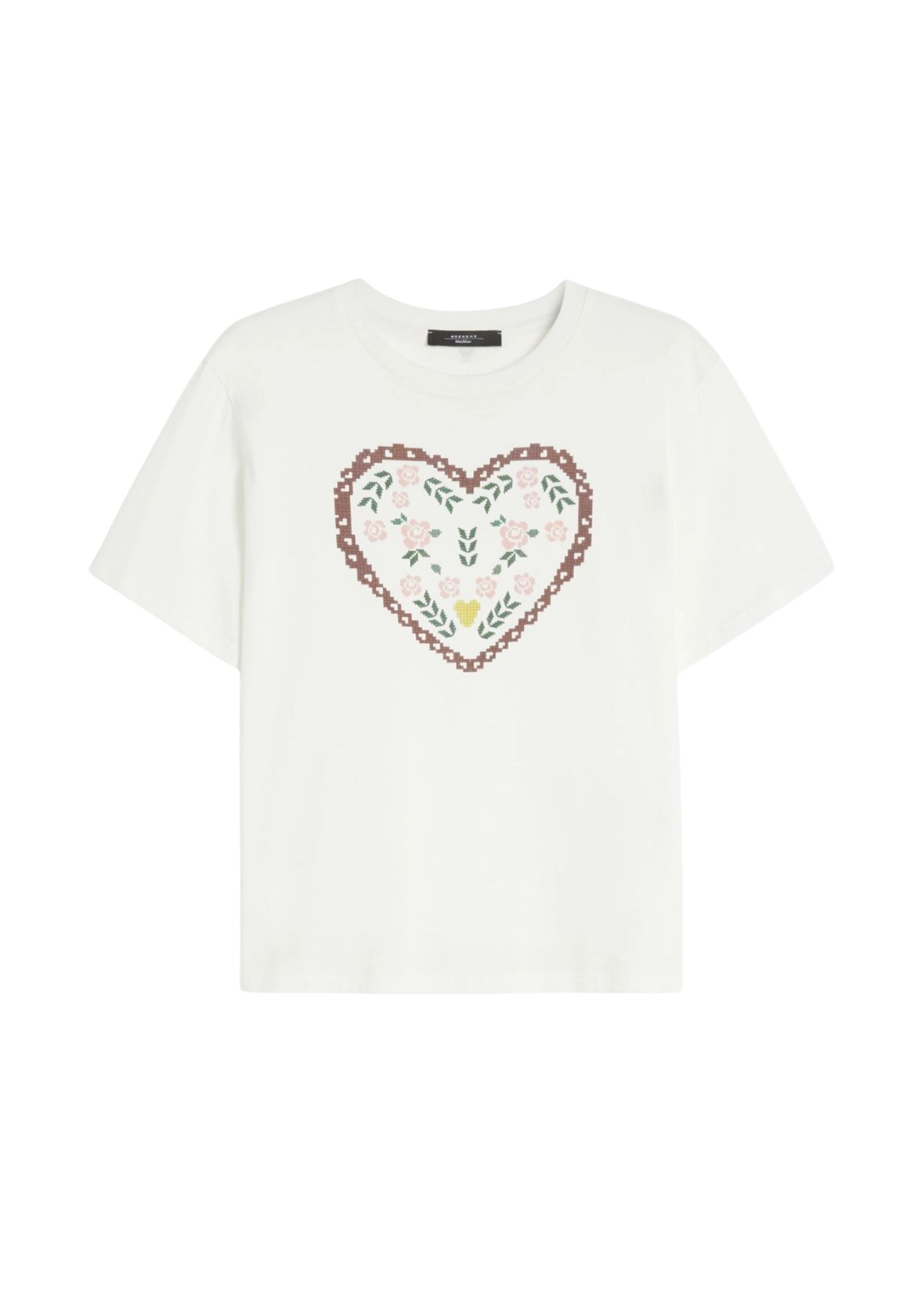 T-shirt in Cotone Biologico con Stampa Grafica 