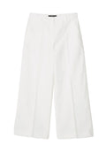 Pantalón Zircone de algodón y lino
