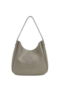 Twinset hammered leather hobo bag