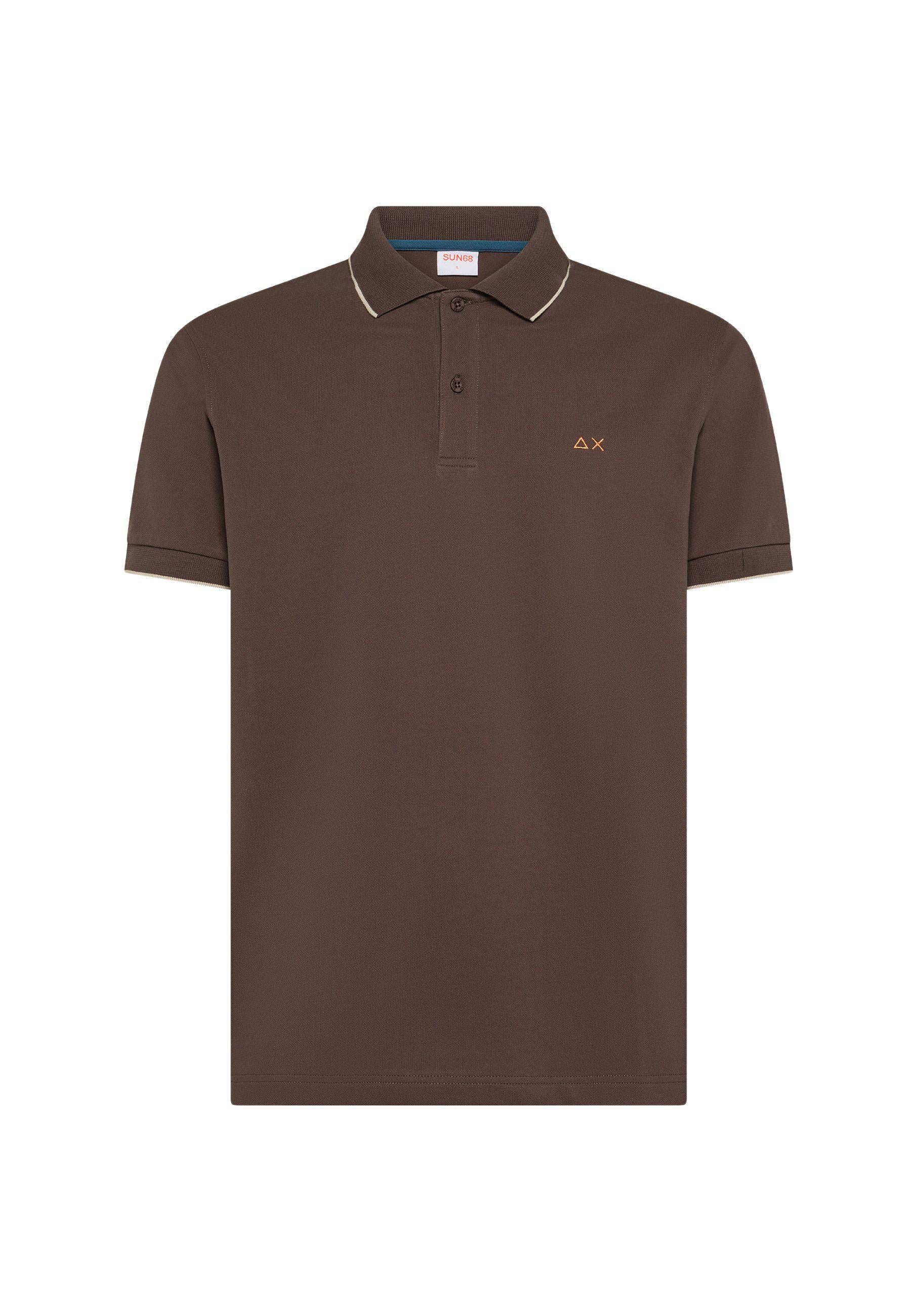 Polo SUN68 in cotone stretch 