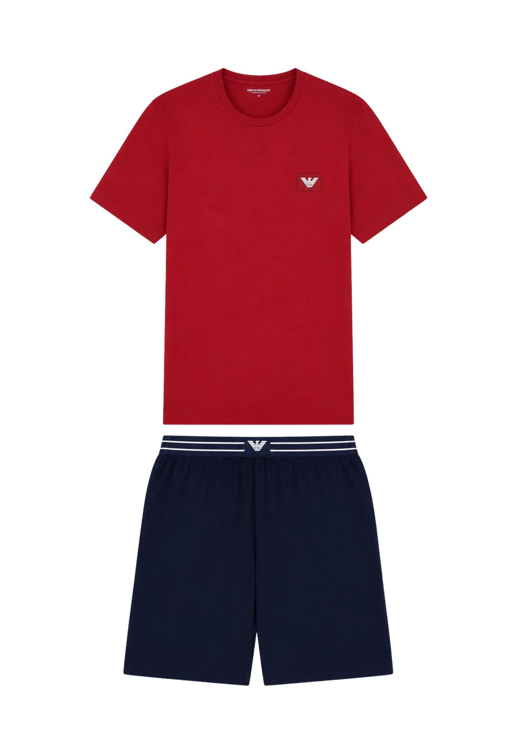 Emporio Armani - Pigiama 2 pezzi in jersey stretch 