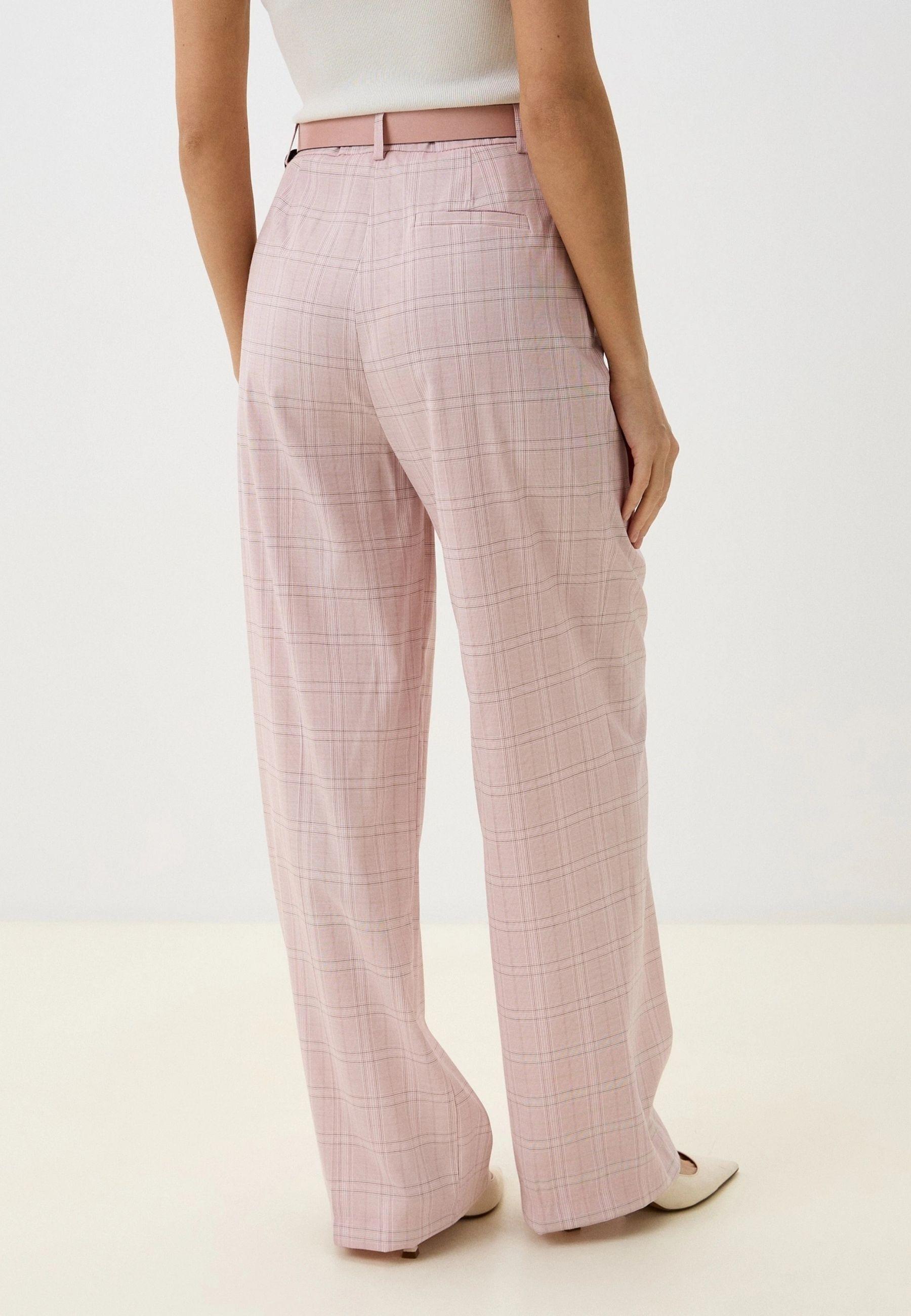 Pantalone Imperial a quadri rosa 