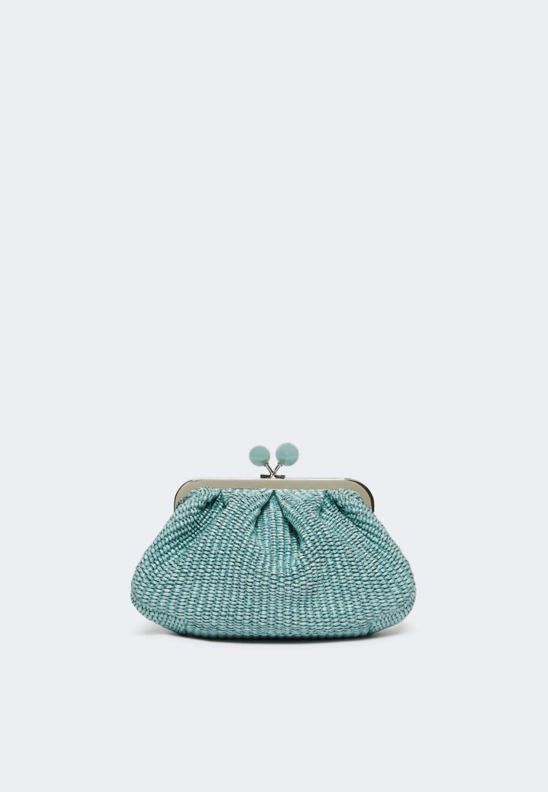 Weekend Max Mara - Pasticcino Bag Small effetto rafia 