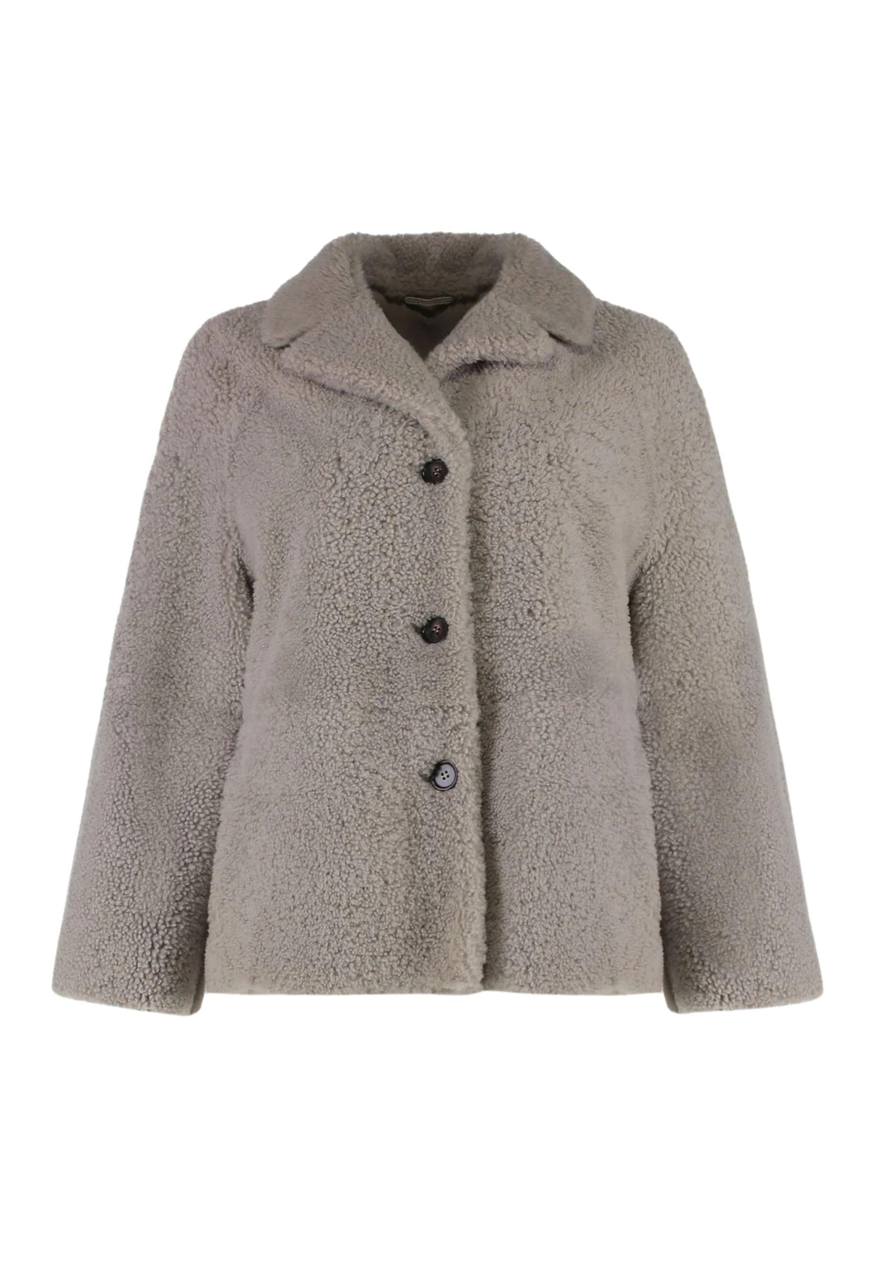 Cappotto Corto Violante S Max Mara in Montone 