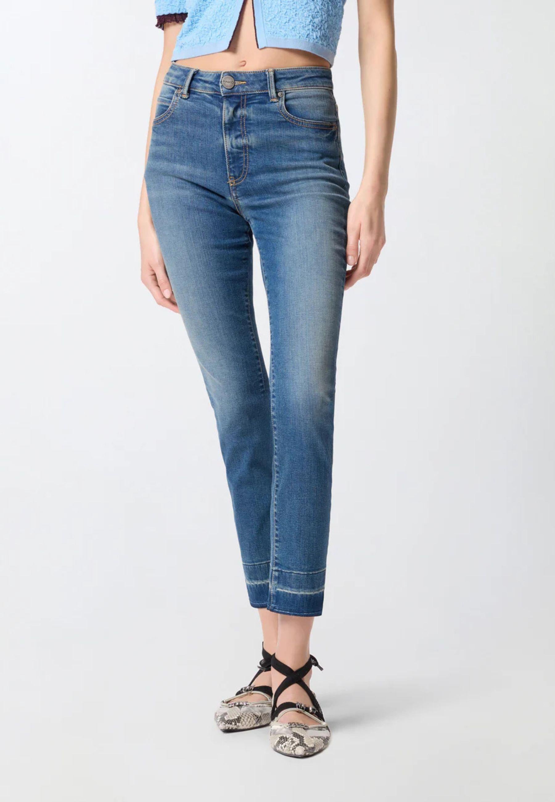 Jeans Skinny Fit Pinko in Denim Stretch 