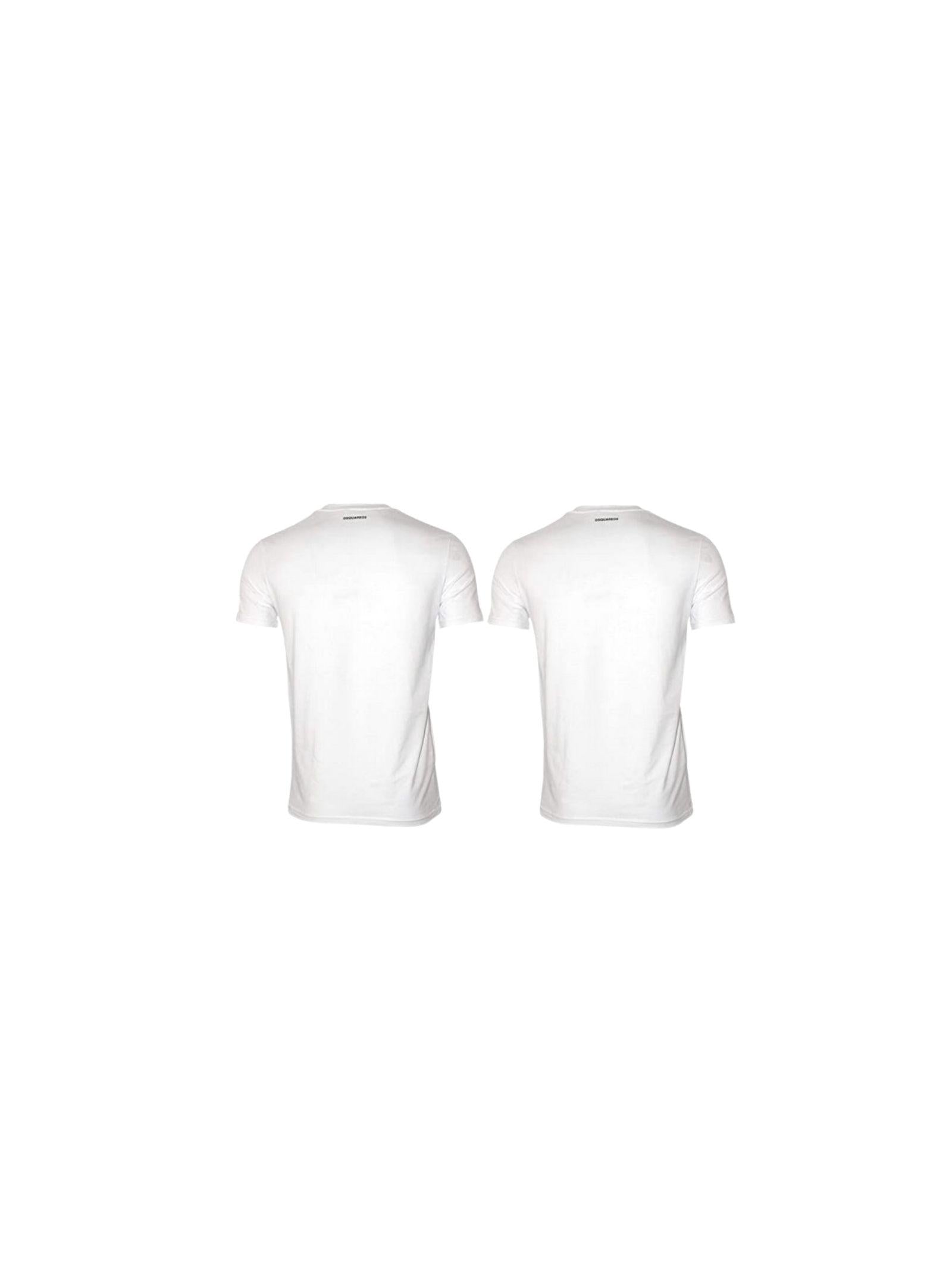 T-Shirt Uomo Scollo a V in Jersey 