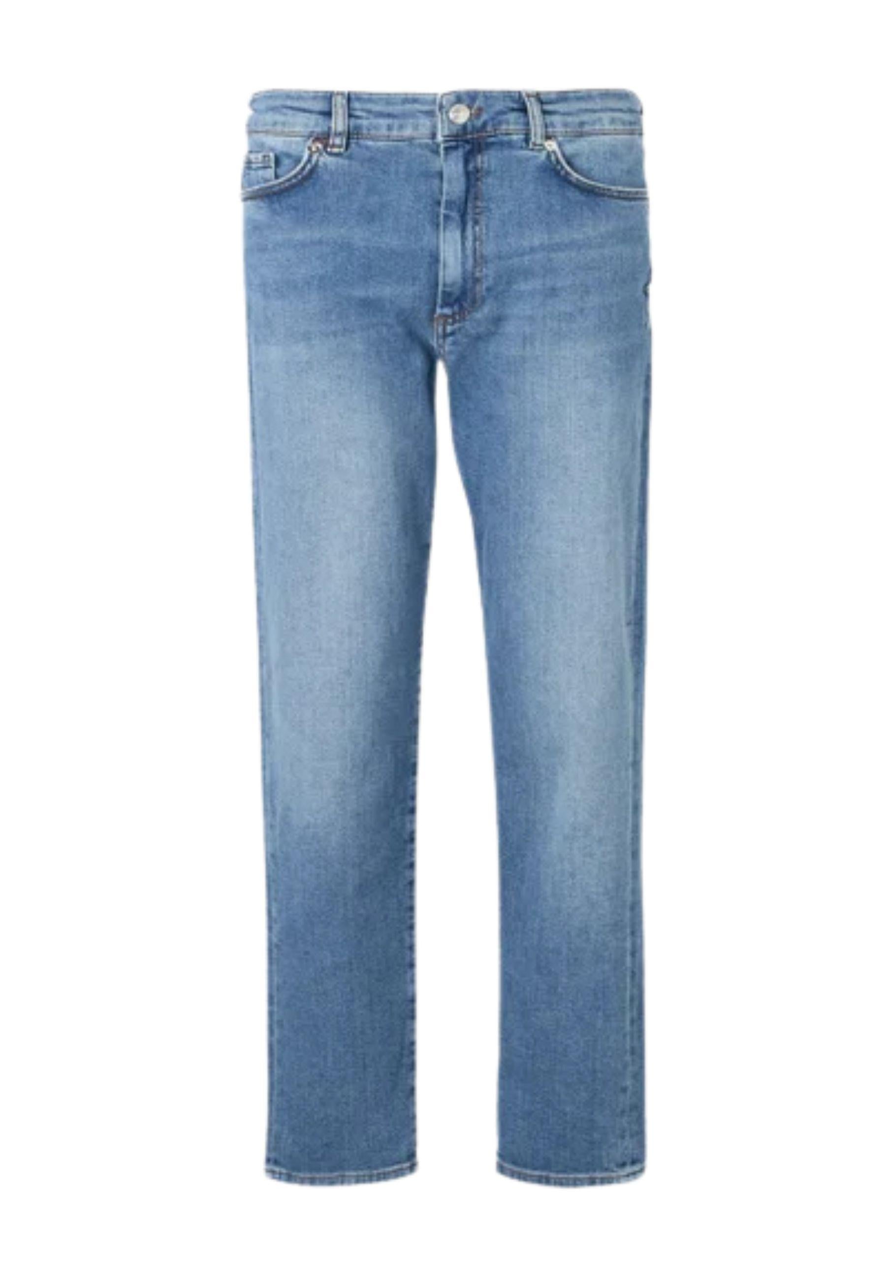 Sportmax - Jeans NAVATA a sigaretta in denim blu 