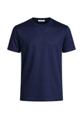 Daniele Fiesoli – Rundhals-T-Shirt mit kurzen Ärmeln aus merzerisierter Baumwolle