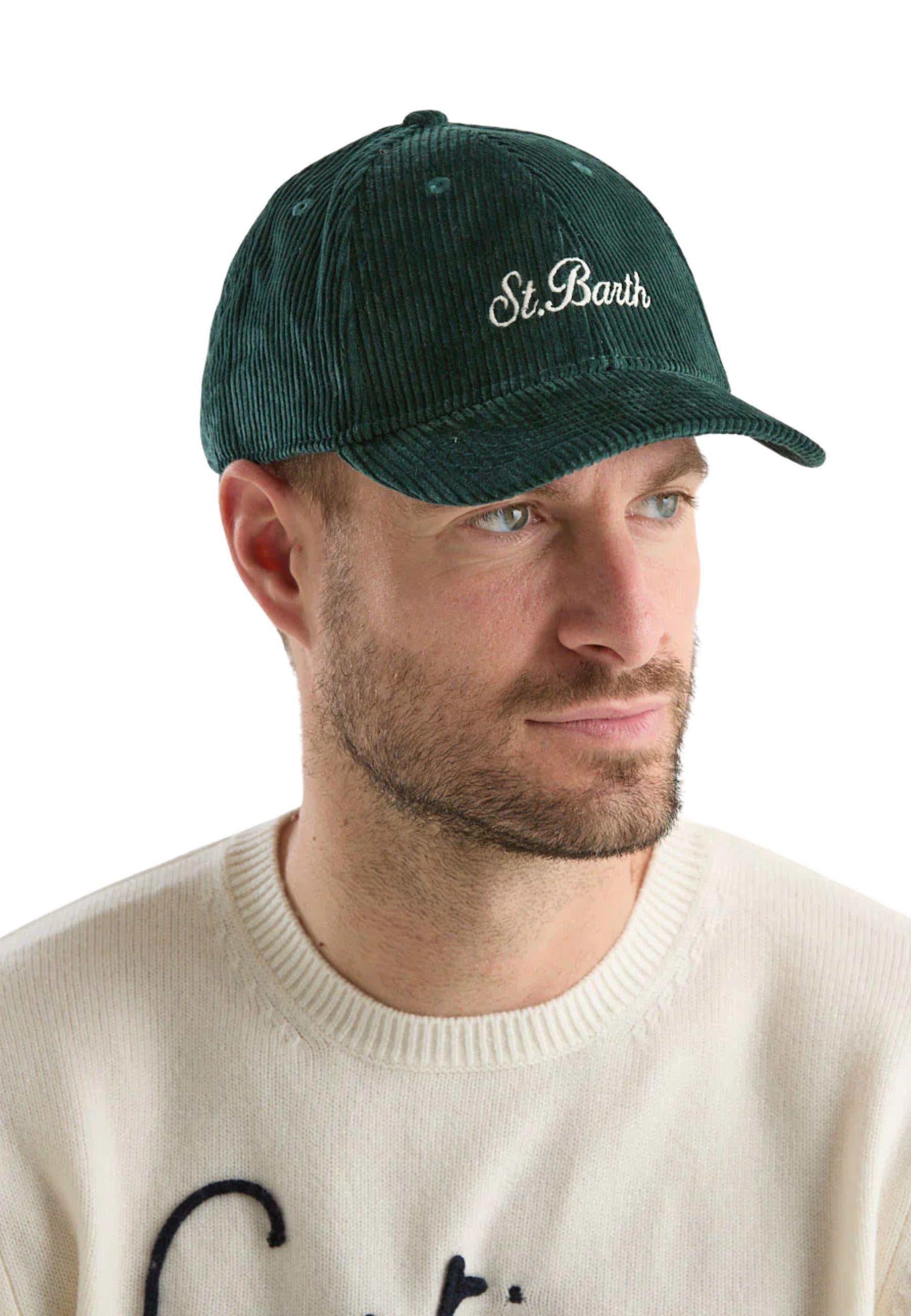 Cappello Baseball in Velluto a Coste - MC2 Saint Barth 