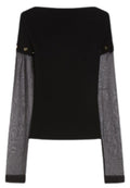SPORTMAX - „Alcide“-Sweatshirt aus Stretchviskose mit abnehmbaren Ärmeln