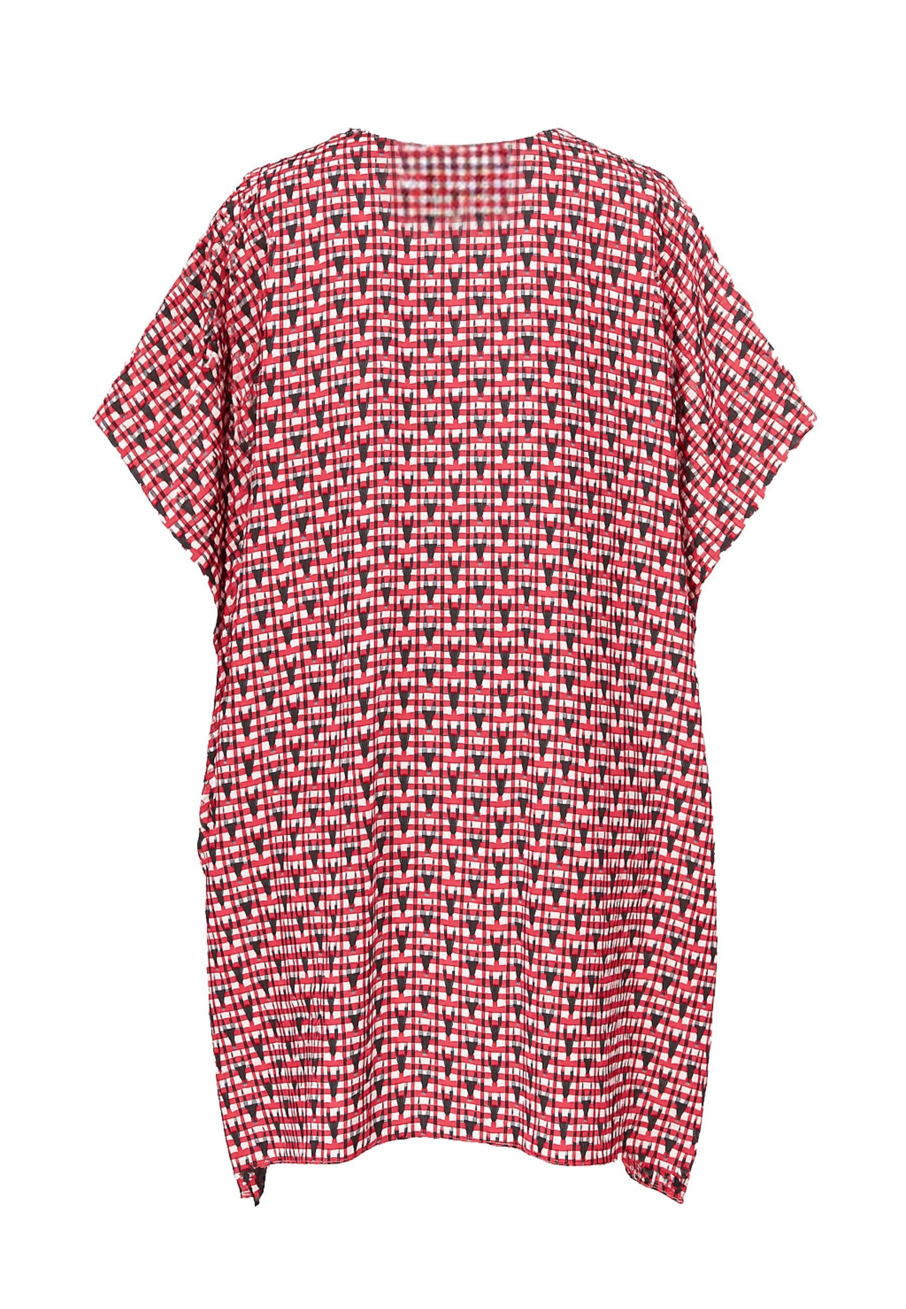 Moschino Swim - Caftano con stampa logo cuore 