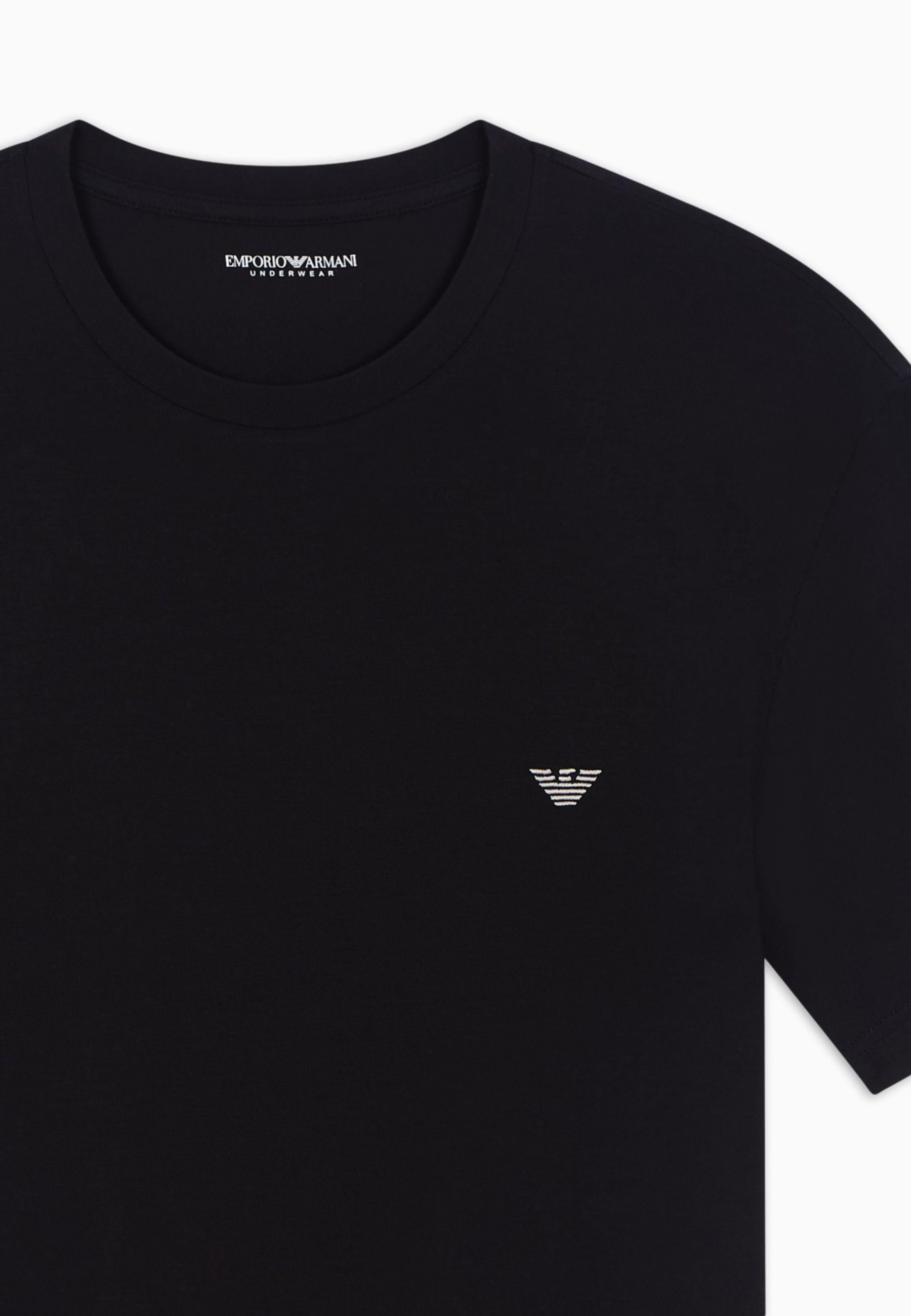 EMPORIO ARMANI - Pigiama con Bermuda in Soft Modal 
