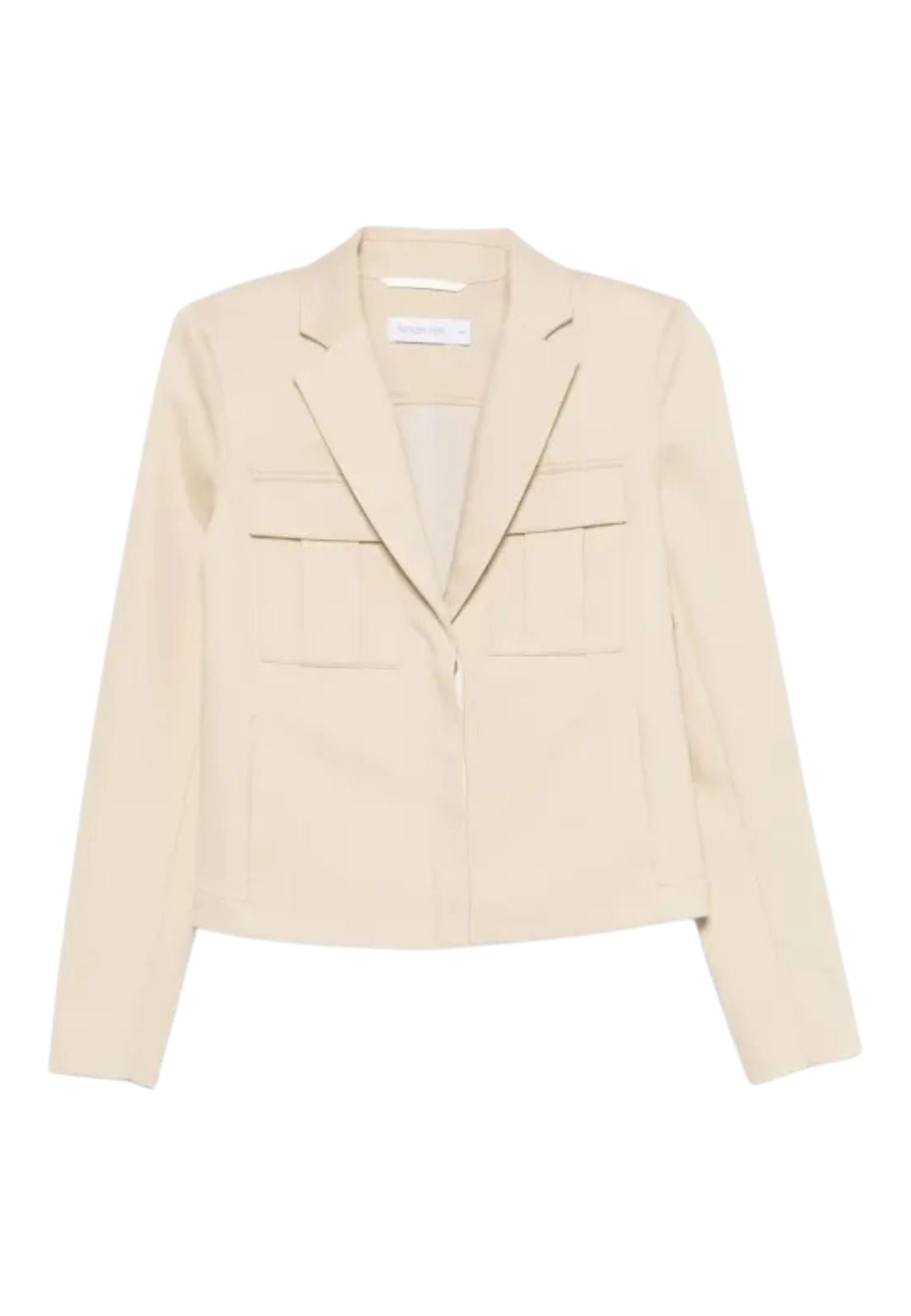 Giacca donna Patrizia Pepe color avorio 