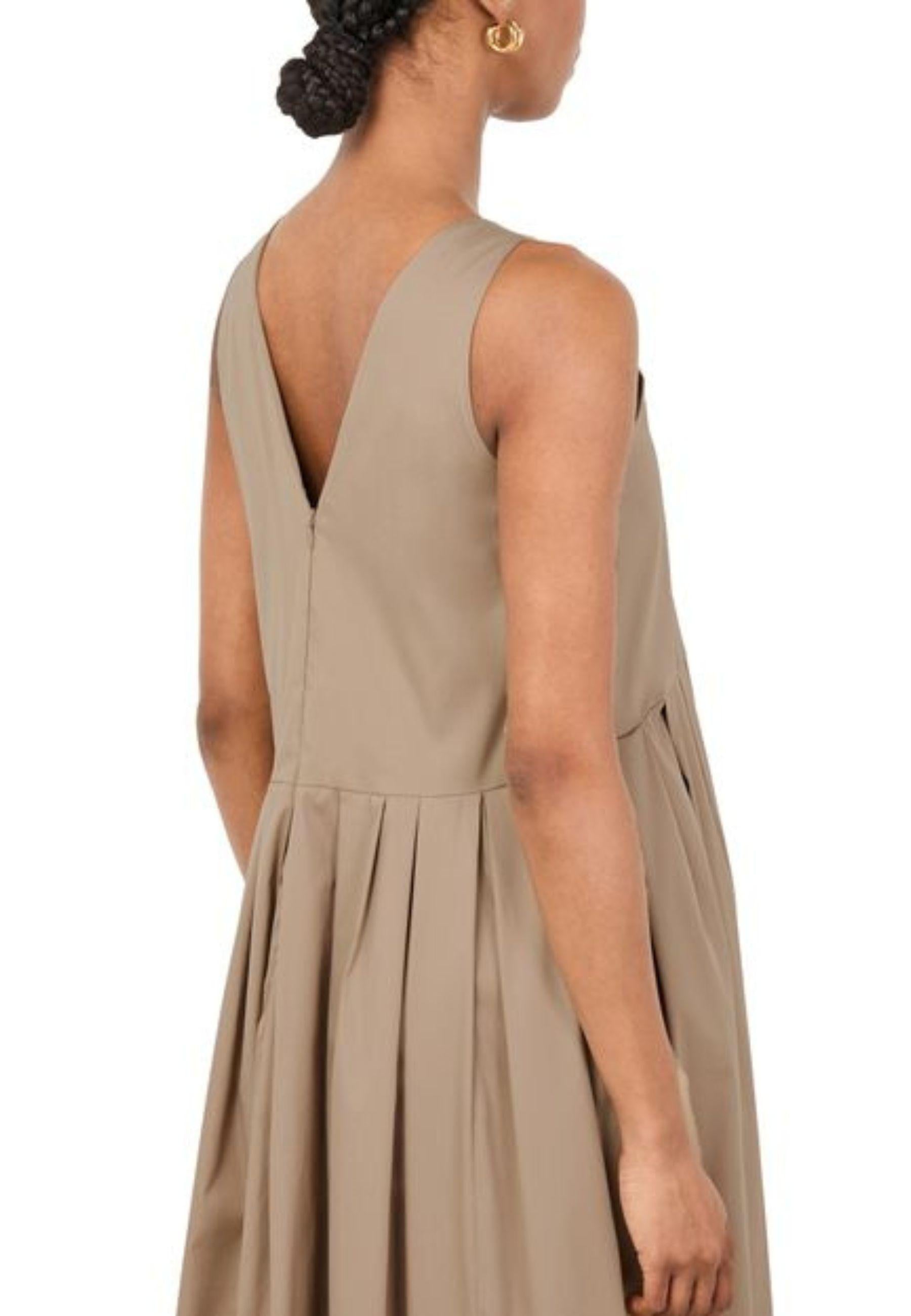 Abito lungo senza maniche Max Mara 