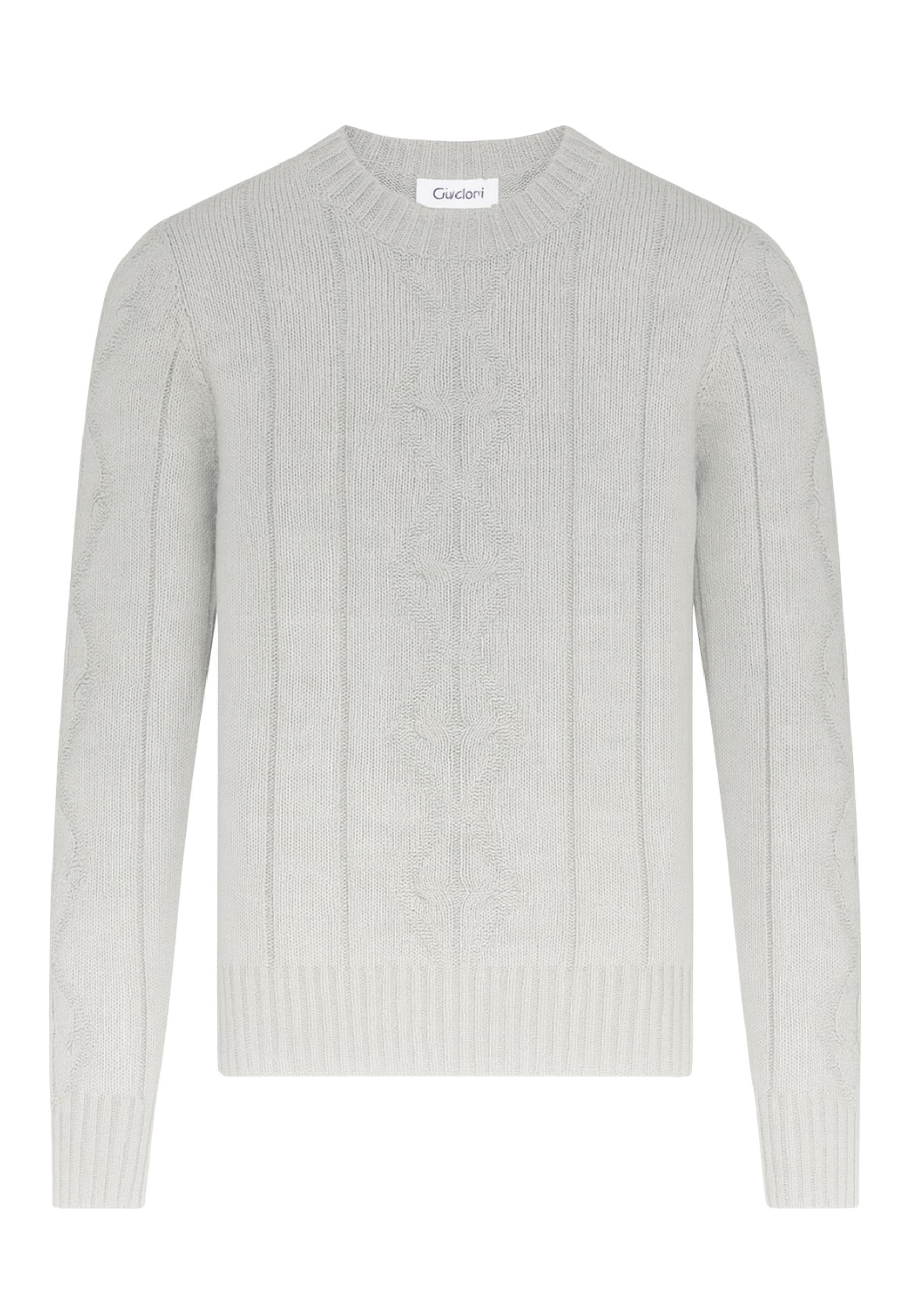 Maglione girocollo Cruciani in lana e cashmere 