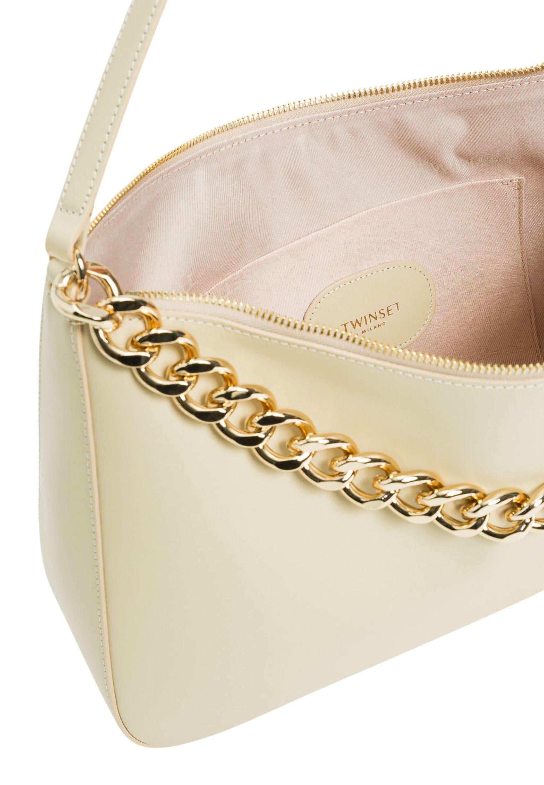 Borsa 'Liliane' media in pelle 