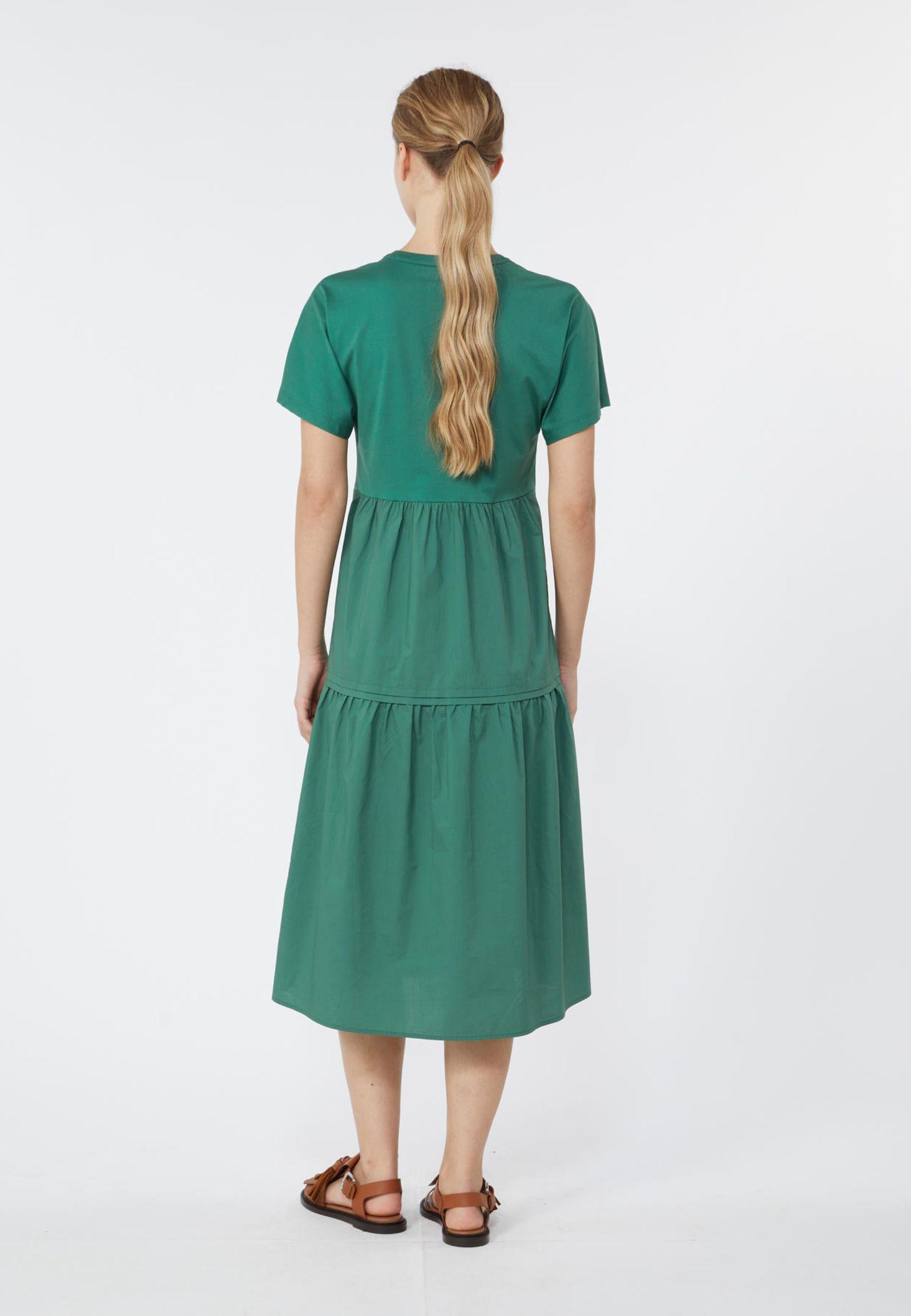 Weekend Max Mara - Abito midi in cotone con balza 