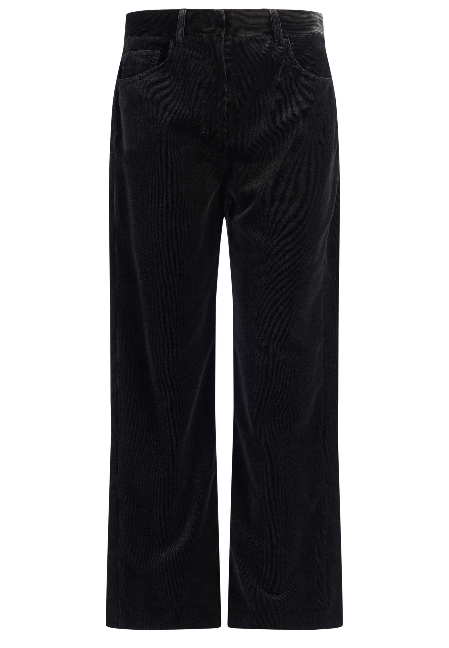 'S Max Mara - Pantalone Caucaso in velluto di cotone 